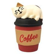 【ご紹介します！猫の和雑貨！Concombre商店街！パンと喫茶やまねこベーカリー】ぽかぽかコーヒー猫