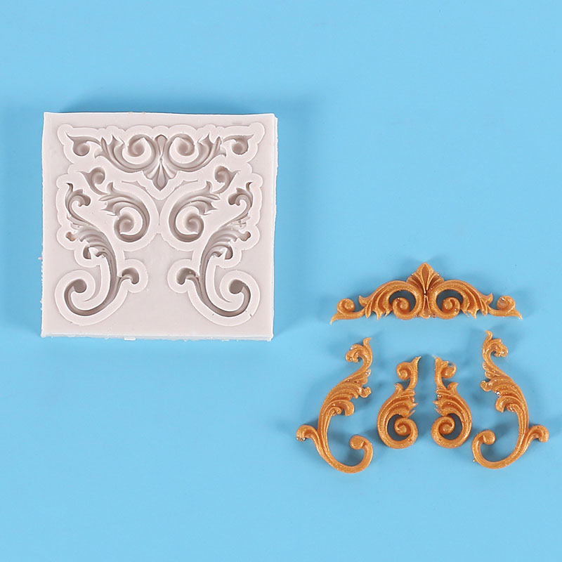 DIY手芸 素材 アロマ モールド 手作り石鹸 エポキシ樹脂 資材飾り キャンドル 装飾DIY 蔓 花葉