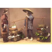 グリーティングカード 多目的 和の原点「江戸時代末期の日本」カラー写真
