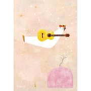 ポストカード イラスト 山田和明「切なさが香る」絵本作家 水彩画 メッセージカード