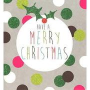 グリーティングカード クリスマス「メリークリスマス」メッセージカード
