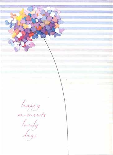 グリーティングカード 多目的「花」バレンタイン 母の日 メッセージカード