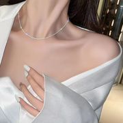 新品 韓国ファッション アクセサリー  シルバー  ネックレス 気質