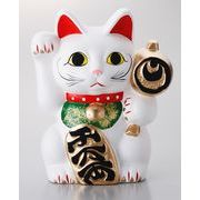 【ご紹介します！安心の日本製！人気のクラフトマンハウスの招き猫】招き猫（中）