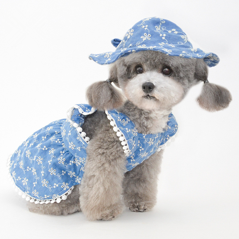 【春夏新作】小型犬服 犬服 猫服 超可愛いペット服 犬用 ペット用品 ネコ雑貨 帽子なし