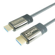 ホーリック 光ファイバー HDMIケーブル 50m メッシュタイプ グレー HH500-6