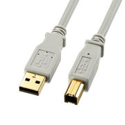 サンワサプライ USB2.0ケーブル 1m 金コネクタ KU20-1HK2