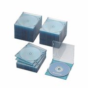エレコム　Blu-ray/DVD/CDケース(スリム/PS/1枚収納)　CCD-JSCS5
