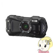 リコー  コンパクトデジタルカメラ RICOH WG-80 [ブラック] 小型軽量・耐落下衝撃性能・防水性能（IPX8