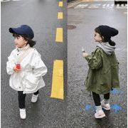 子供服　ダスターコート  2タイプ　カジュアル　トップス　普段着　長袖　子供コート　男の子　女の子