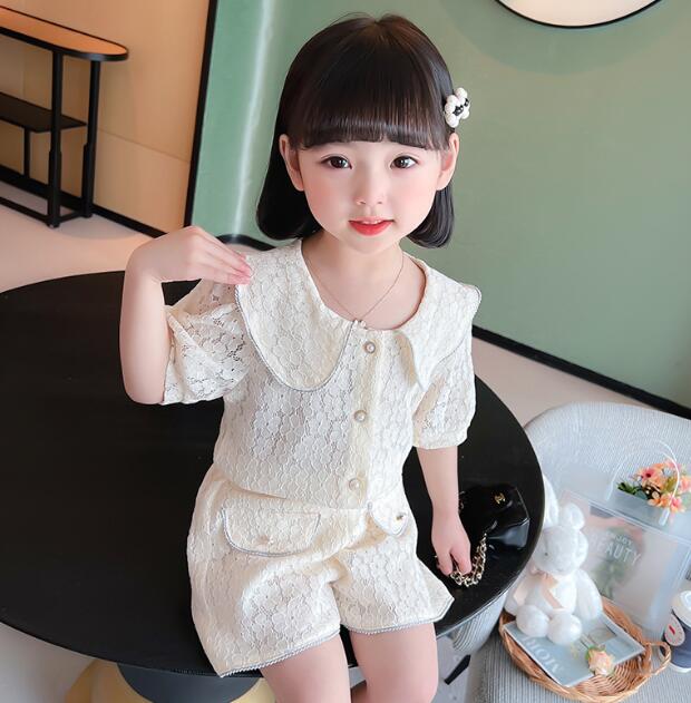 春夏新作★韓国子供服★ベビー服★キッズ服★女の子  tシャツ +ショットパン 2点セット90-130