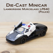 【5" Lamborghini Murcielago LP640 (Police) 1:36(M)】ダイキャストミニカー12台セット★