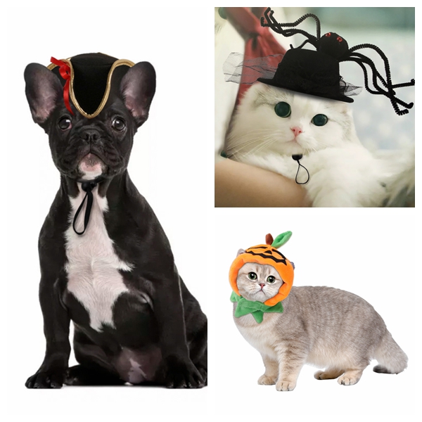 新作 ペット用品 犬用 猫用 おもちゃ 玩具 ペット 帽子 コスプレ