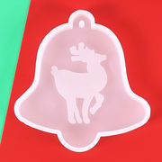 激安 素材 アロマ 石膏粘土 キャンドル モールド 手作り石鹸 サンタXmas アクセパーツ クリスマス 鹿