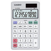 カシオ計算機 スタンダード電卓 手帳タイプ 10桁表示 SL-310A-N