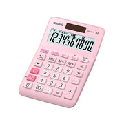 カシオ計算機 W税率電卓 ミニジャストタイプ 10桁 ピンク MW-100TC-PK-N
