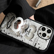新入荷 スマホケース★ iPhone14ケース 韓国風 iPhoneケース シリコンリング付き ファッション 落下防止