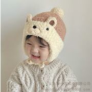 2022秋冬新作 韓国子供服  キッズ帽　可愛い  ハット  暖かい帽子   韓国ファッション   5色