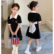 2023夏服新作  韓国子供服  韓国風 ベビー服 ワンピース    可愛い       子供服    ブラウス   90-140CM