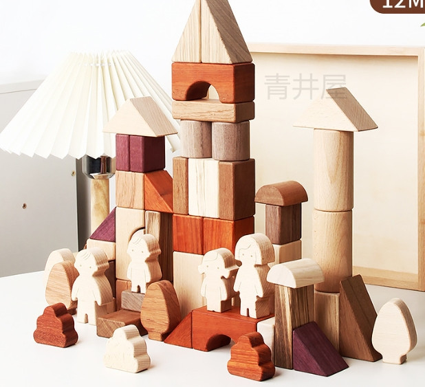 木のおもちゃ 積み木   知育玩具   木製 おもちゃ  子供 キッズ 脳トレ テ  型はめパズル  男女兼用