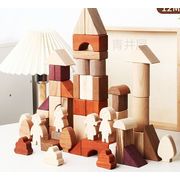 木のおもちゃ 積み木   知育玩具   木製 おもちゃ  子供 キッズ 脳トレ テ  型はめパズル  男女兼用