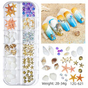 ネイル用品 ネイルチャーム ネイルパーツ  手作りアクセサリー  爪の装飾 海洋シリーズネイルパーツ