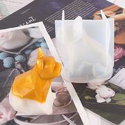 激安 キャンドル 素材レート 石膏粘土 モールド 手作り石鹸 ゴム型 UVレジン アロマ 装飾 犬