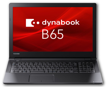 15.6インチノートPC　Dynabook  B65/DN  PB6DNYB11R7FD1　Corei3-2.2Ghz/4GB/HDD 500GB/DVD-Multi/Win10Pro
