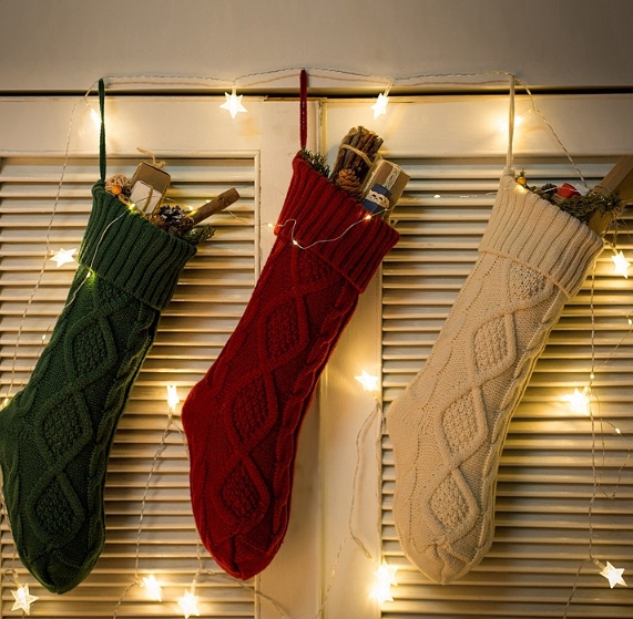 クリスマス靴下 クリスマス プレゼント袋 クリスマスブーツ ギフトバッグ  壁掛けクリスマスツリー飾り