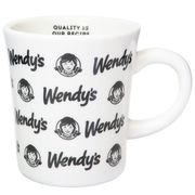 ウェンディーズ 陶器製マグ チラシ Wendy's