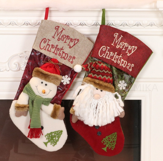 クリスマスツリー飾り  クリスマス靴下 プレゼント袋   壁掛け 玄関飾り  クリスマス  ギフトバッグ