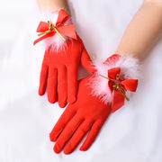 【手袋】★クリスマス手袋★ニット手袋★暖か★可愛い★大人向け手袋★秋冬新作