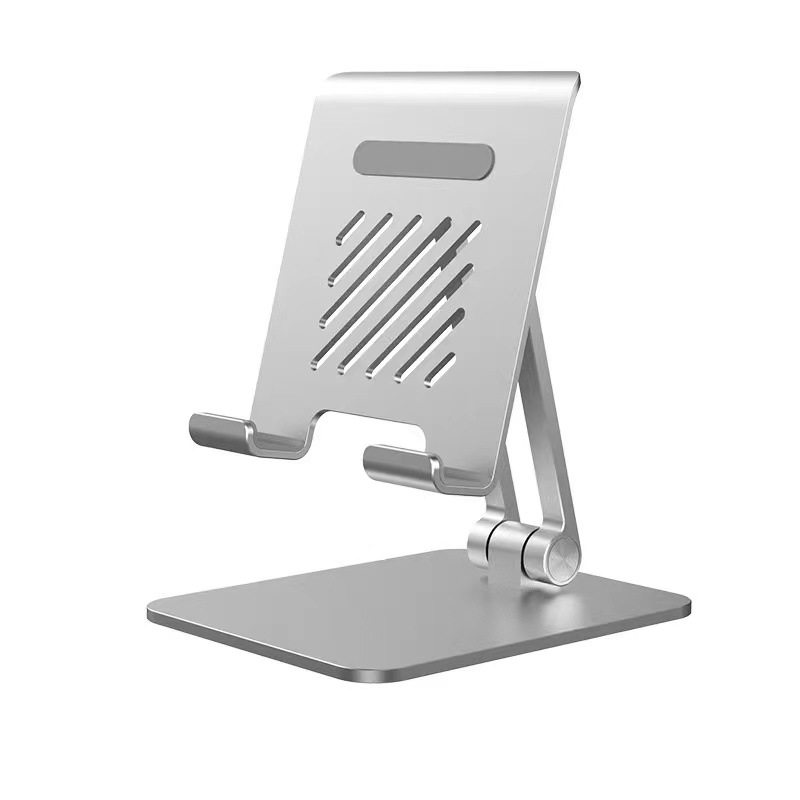 タブレットスタンド iPad iPhoneスタンド 縦置き横置き 滑り防止 折りたたみ式 アルミ製 4-12.9インチ