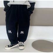 韓国風子供服  子供服ズボン ジーパン パンツ ボトムス カジュアル 厚手  キッズ服2色