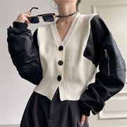 【2022冬服】韓国風レディース服　  カーディガン　ニット　コート　アウター