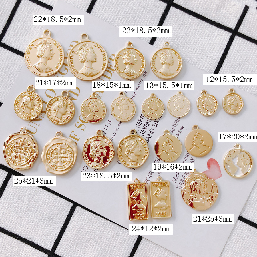 コインピアスパーツ ゴールド ハンドメイド アクセサリー アクセサリーパーツ 手芸 雑貨 マットゴールド | 卸売・  問屋・仕入れの専門サイト【NETSEA】