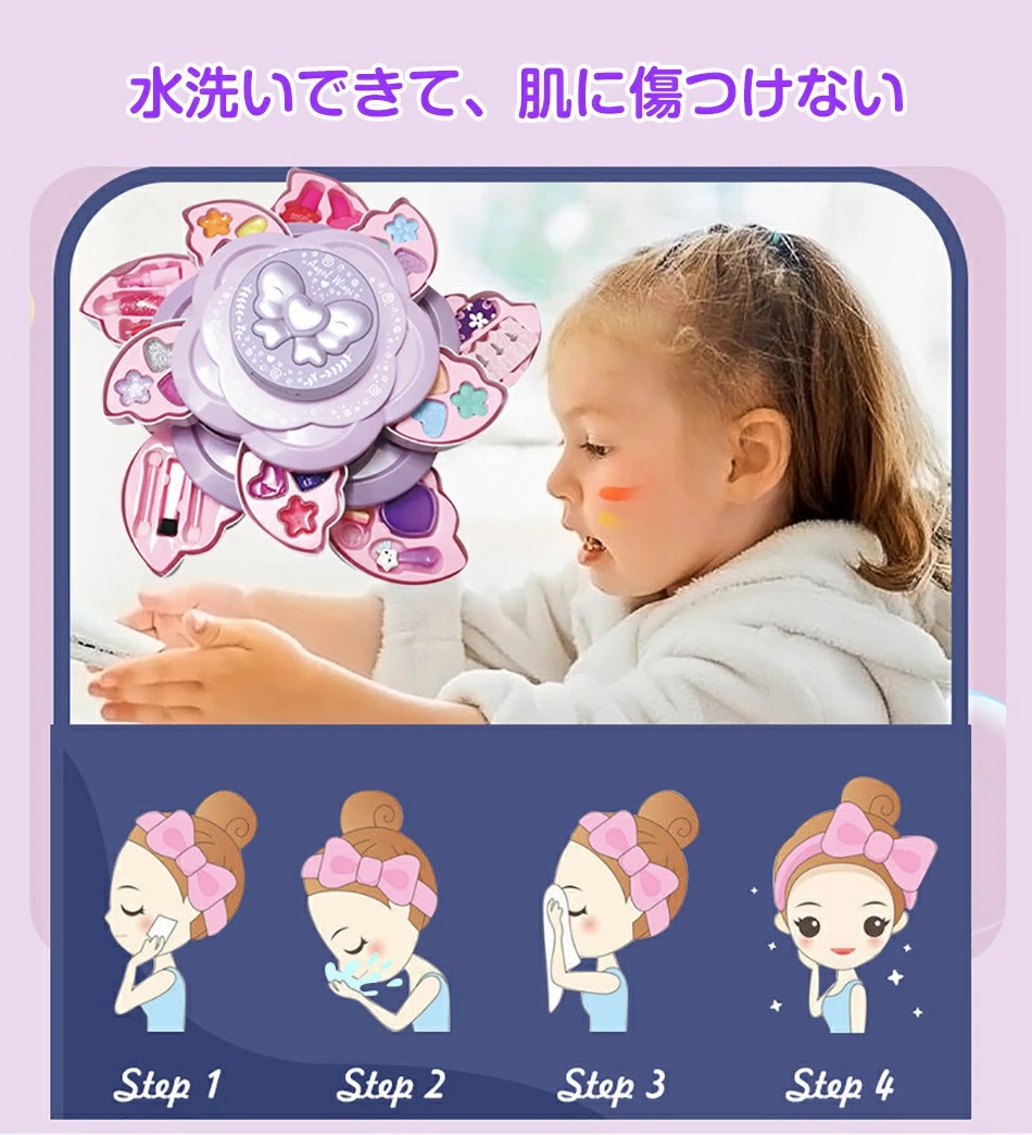 メイクボックス キッズメイクアップ メイクアップ メイクセット