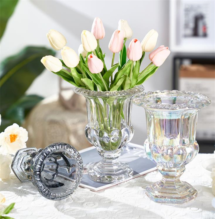 クリスタル3点セット　花瓶＆菓子鉢 クリスタル3点セット 花瓶＆菓子鉢