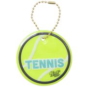 【キーホルダー】ガッツ!!部活シリーズ 反射板 ボールチェーン テニス部