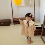 【2023春新作】韓国風子供服 ベビー服 キッズ 女の子 アウター コート ワンピース