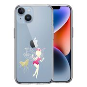 iPhone14 側面ソフト 背面ハード ハイブリッド クリア ケース ピーターパン 妖精 3