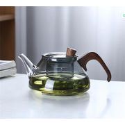 おしゃれの必需品 INSスタイル ガラス ティーポット 小型茶器 家庭用 高温耐性 高ホウ珪酸ガラス