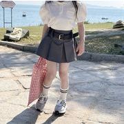 2023春新品★子供服　ボトムス　スカート　90-140cm