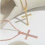 ネックレス　チェーン　ファッション雑貨　ネックレス　アクセサリー  十字架のペンダント