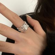 【大人風】金アレ対応素材　S925コーティング silverring   リング   指輪