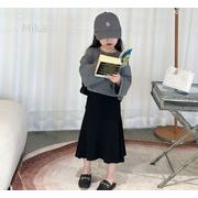 女の子 チェックスカート ハーフスカート ベビー服 韓国風子供服 2023夏新作 90cm-140cm
