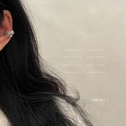 イアリング　イヤリング　イヤーカフ　アクセサリー　ビンテージ　韓国ファッション　蝶結び　金属　片耳