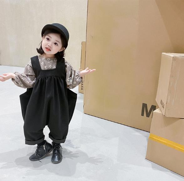 2023人気 韓国風子供服 子供服 キッズ サロペット  オーバーオール トップス  ベビー服 男女兼用2色