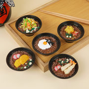 PVC食品サンプル 果物 フランスパン フェイクケーキ ドーナツ サンプル 模型 学校 行事 飾り オーナメント