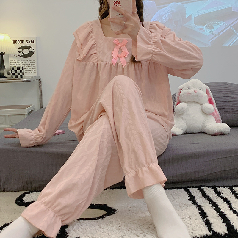 新品未使用品　可愛い♡SUYAAフリルカラーパジャマ 新品未使用品 可愛い♡SUYAAフリルカラーパジャマ - メルカリ
